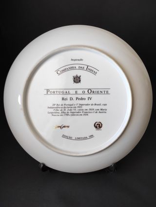 4 Pratos "Companhia das Indias" Portugal Porcelana