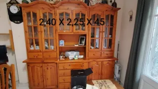 Mueble comedor pino mazizo