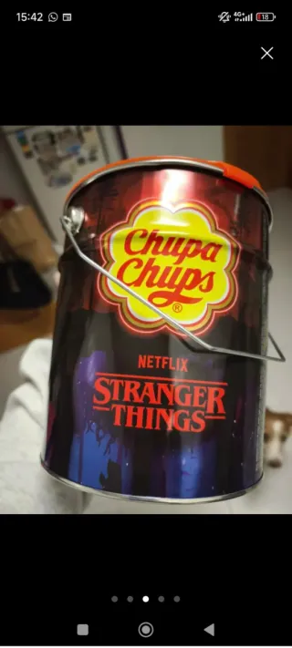 Bote Chupa Chups Stranger Things