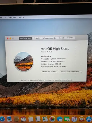 Macbook Pro Retina 13 A1502 Late 2013