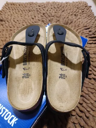Birkenstock Gizeh Talla 36 Negro