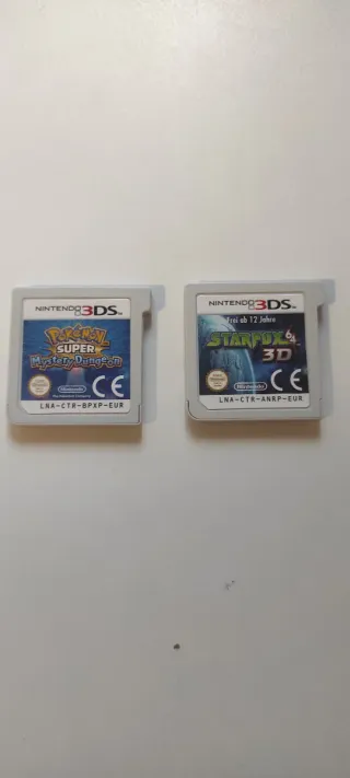 2 Juegos Nintendo 3DS: Pokémon y Star Fox