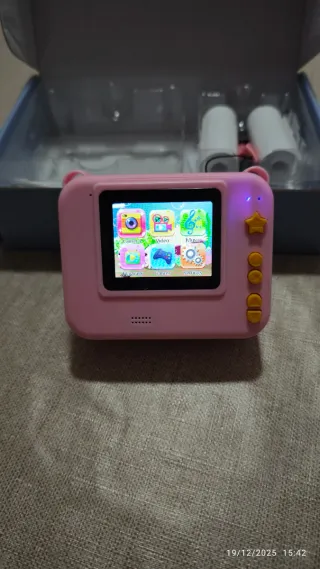 Cámara Instantánea Infantil Rosa