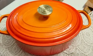 Cocotte Ovalada Le Creuset Naranja