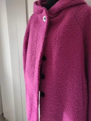 Chaquetón rosa talla XXL