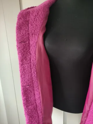 Chaquetón rosa talla XXL