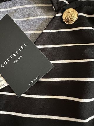 Camiseta Cortefiel Rayas Mujer