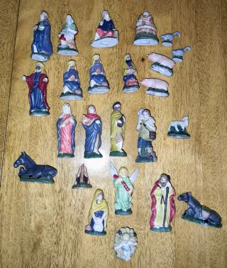 Figuras Belén Nacimiento Cerámica