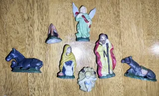 Figuras Belén Nacimiento Cerámica