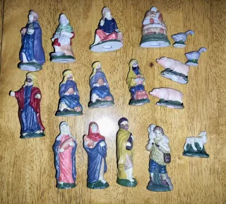 Figuras Belén Nacimiento Cerámica