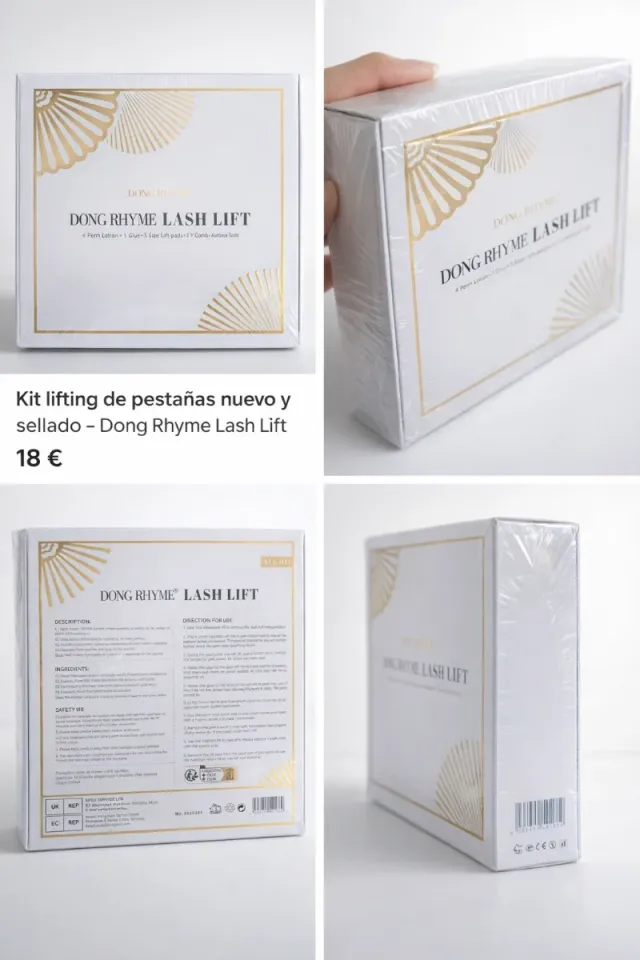 Kit Lifting Pestañas Dong Rhyme Nuevo Sellado