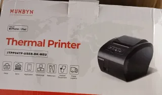Impresora Térmica MUNBYN ITPP047P-USEB-BK-MEU