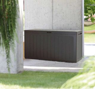 ¡OFERTA! Baúl exterior de jardín 280L Nuevo