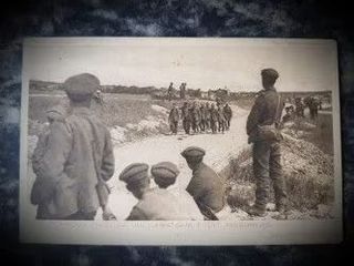 I Guerra Mundial postales Ej. Inglés con Escudo