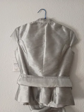 Camisa Plata con Fajín.