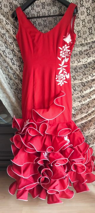Traje Flamenca Micaela Villa Talla 42