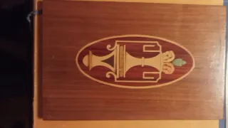 7 Cuadros Marquetería Madera y Mármol