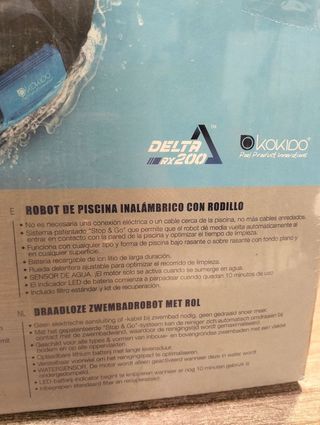 Kokido Delta RX 200 Robot Limpiafondos Piscina