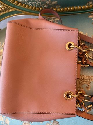 Bolso Michael Kors Rosa y Dorado