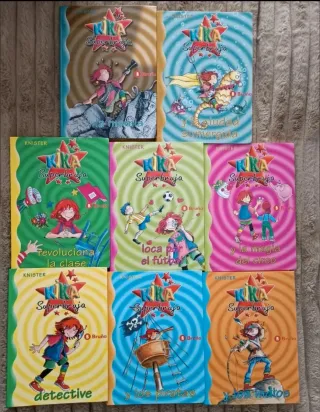 Pack libros 1-8 Kika superbruja