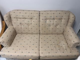 Sofá cama 90cm tela estampado