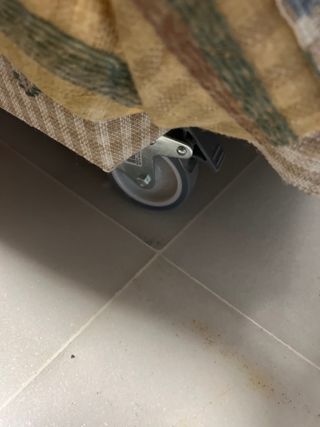 Sofá cama 90cm tela estampado