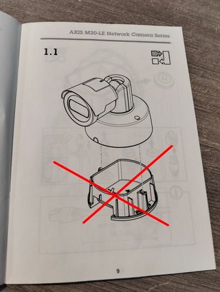 Cámara seguridad Axis M2026-LE Mk II