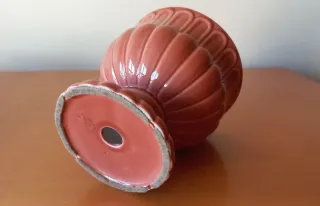 Jarrón o Macetero,  Rosa - Nananja - Caldera