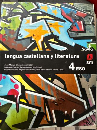 Lengua castellana y literatura. 4 ESO. Savia
