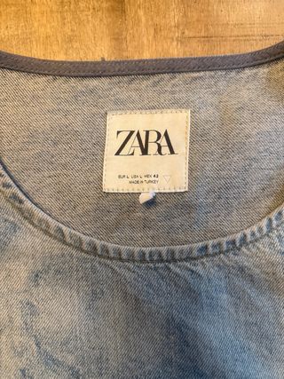 Maglia Jeans Zara effetto marmorizzato