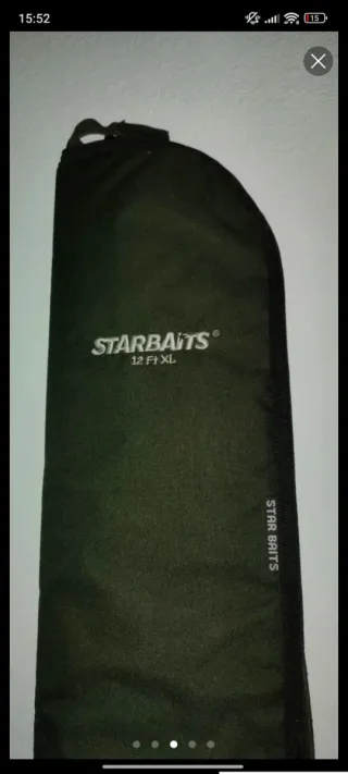 3 Fundas individuales cañas 12 Pies