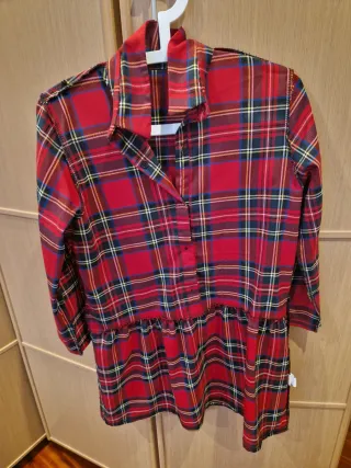 Vestido Tartán Rojo