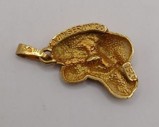 Colgante "Ser único" oro 18k, 2,31gr. Ref. G-932.