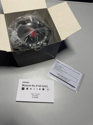 Reloj Casio G-Shock Negro y Plateado