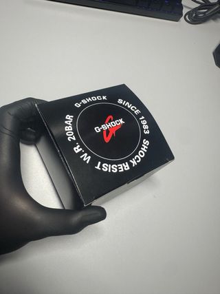 Reloj Casio G-Shock Negro y Plateado