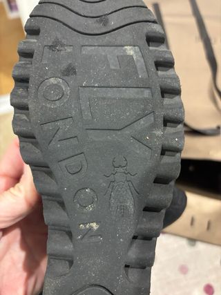 Botines Fly London Talla 38 Negros