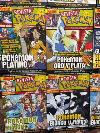 17 Revistas Pokémon buen estado