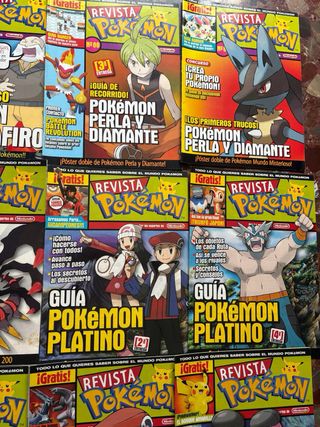 17 Revistas Pokémon buen estado