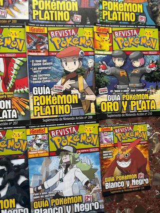 17 Revistas Pokémon buen estado