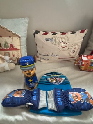 Lote Patrulla Canina: Gorro, Manoplas y Gel