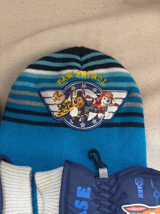 Lote Patrulla Canina: Gorro, Manoplas y Gel