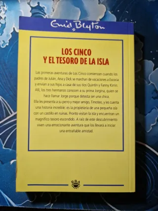 Los cinco y el tesoro de la isla