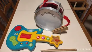 Guitarra y Tambor para Niños