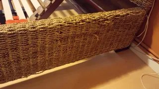 Cabecero y Largueros Ratán Cama