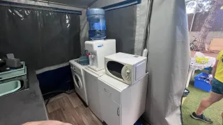 Cocina camping completa