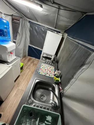 Cocina camping completa