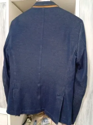 Chaqueta americana azul