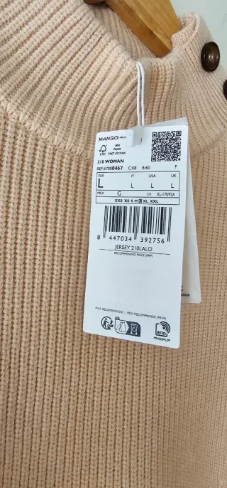 Jersey de punto de Mango T.L