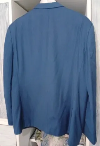 Chaqueta americana azul