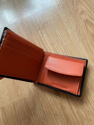 Portafoglio nero da uomo